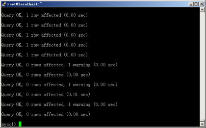 centos 下 使用命令导入mysql数据库