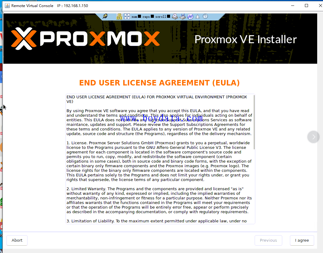 华为服务器XH320系列安装proxmox 6.x 7.x 报错installation aborted unable to continue
